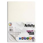 Premier Stationery A4 White Card (160gsm)- Pack of 50, A4 Card for printers, Perfect for kids art & craft card making activities, DIY Crafts, Scrapbooking and much more.