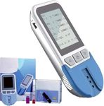 HKFGSHOP Cholesterol Test Meter, Blood Lipid Tester, Multi-Function 5 In 1 TC TG HDL LDL, with 25 Strips, Quick Results, Cholesterol Test Kit for Home Lipid Analyzer Health Care Machine