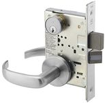 Yale PBR 8822FL 626 Heavy Duty Mortise Lockset, Lever, Dormitory Lock