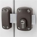 IFAM 026003 Euro Profile Cylinder Lock, Brown