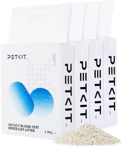 PETKIT 2024 New Occult Blood Monitoring Mixed Tofu Bentonite Cat Litter - Ultra Absorbent, Clumping, Odor Control, and Dust Free