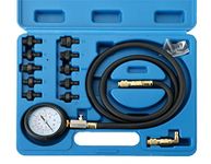 ATPEAM Oil Pressure Gauge Kit | 0-140 PSI Engine Oil Pressure Gauge Kit with Hose Adapters for Cars, ATVs, Trucks | Comprehensive Compression Tester for Accurate Engine Testing