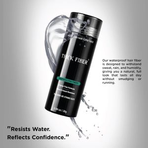 THICK FIBER Hair Fibres, Medium Brown – Instant Hair Thickening