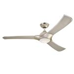 78266 Portland Ambience EL Dark Pewter Indoor Ceiling Fan, Light Kit with Opal Frosted Glass