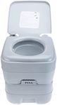 SearQing Portable Potty Adult, Leak-Proof Porta Potty with 5.3 Gallons Capacity Waste Tank,Easy Setup Easy Clean Portable Potty for Adults for RV Boat Camp