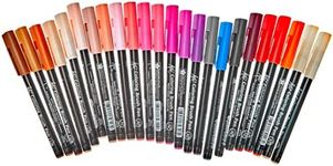 Sakura Koi Brush Marker Set- 48 Assorted Colours XBR48A