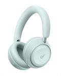 soundcore Space 2 by Anker, Active Noise Cancelling Headphones, Comfortable Fit, 50H Playtime, LDAC Hi-Res Wireless Audio, Dual Connection, Clear Calls, Bluetooth 6.1, Nap Mode, Wearing Detection