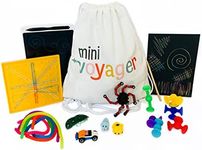 Mini Voyager Travel Activity Kit for Kids, Includes Crafts, Toys & Games Designed for Children’s Independent Play, Boys & Girls Quiet Time Sets for Road Trips, Airplanes & Hotels (4-6 Years Old)…