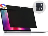 Peslv Privacy Screen MacBook Pro 15 Inch (2016-2019), Magnetic Removable Anti Blue Light Glare Peep Filter Black out Screen Protector for Mac 15In Laptop Model (A1707, A1990)