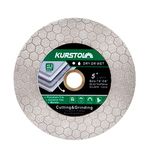 KURSTOL Tile Diamond Saw Blade - 5"/125mm Dual-Purpose Diamond Cutting Disc,Angel Grinder Blade Arbor 7/8"-5/8" for Cutting and Grinding Ceramic Tiles,Porcelain,Granite,Marble