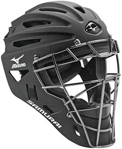 Mizuno G4 Samurai Catcher's Helmet, Black