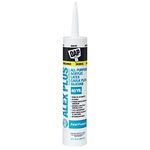 DAP 18152 Alex Plus All Purpose Acrylic Latex Caul Raw Building Material, White, 10.1 FL OZ