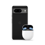 Google Pixel 8 – Unlocked Android smartphone with advanced Pixel Camera, 24-hour battery and powerful security – Obsidian, 128GB + Pixel Buds Pro Wireless Earbuds - Bay