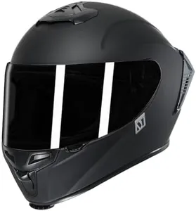 Full Face Motorcycle Helmet with Spoiler - Advanced Aero Design for Men and Women (Unisex)