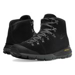 Danner Mountain 600 Hiking Boots for Men - Waterproof, with Durable Suede Upper, Breathable Lining, Triply-Density Footbed, & Vibram Traction Outsole, Jet Black/Dark Shadow - 10 EE