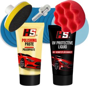 HS Headlight Restoration Kit – Clear Lens Cleaner & Polish
