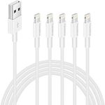 [ MFi Certified ] 5Pack 6ft iPhone 