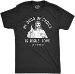 Crazy Dog T-shirts Mens My Drug of 