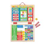 Melissa & Doug My First Daily Magnetic Calendar | Activities Calendar For Kids, Weather And Seasons Calendar For Preschoolers and Kids Ages 3+[packing may vary]