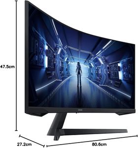 Samsung Odyssey G5 34" Curved Gaming Monitor – Ultra-Wide QHD Display