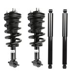 OCPTY Front Complete Struts Spring Assembly + Rear shock absorbers Fits 2014-2017 for Chevy Silverado 1500 Quick Struts 139112 345074 - Set of 4