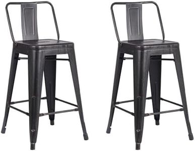Metal Bar Stools Set of 2