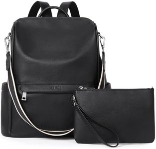 CLUCI Backpack Purse for Women, Womens Backpack Purse, Leather Anti-theft Large Fashion Designer Travel Bag Ladies Shoulder Bags