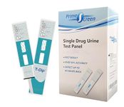 Prime Screen [10 Pack] Marijuana Drug Test Kit - Medically Approved Urine Drug Screening Test - Detecting Any Form of THC Cannabis - WDTH-114