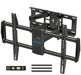 MOUNTUP TV Wall Mount, Full Motion TV Mount Swivel and Tilt for 42-70 Inch Flat Screen/Curved TVs, Articulating Wall Mount TV Bracket with Max VESA 600x400mm, Holds up to 100lbs, Fits 12" 16" Studs