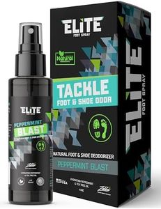 Elite Sportz Shoe Deodorizer - 4 oz Foot Spray and Shoe Odor Eliminator - No More Smelly Shoes or Stinky Feet with our Peppermint Shoe Freshener