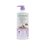 Mamaearth Rosemary Anti-Hair Fall Shampoo with Rosemary & Methi Dana for Reducing hair Loss & Breakage - 1 Litre | Up to 94% Stronger Hair | Up to 93% Less Fall | Sulphate Free Shampoo | For Men and Women