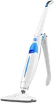 PurSteam Steam Mop, SY105, Hard Wood Floor Cleaner, Carpet Cleaner, Swivel Mop Head, 2 Washable Mop Pads, Turquoise/White