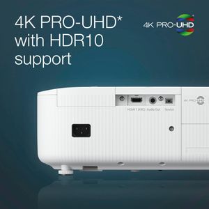 Epson 4K PRO-UHD Android TV Projector – 2,800 Lumen Home Cinema
