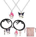 Smarow Cute Couples Keychains Neckl