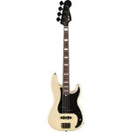 Fender Duff McKagan Deluxe Precision Bass RW White Pearl - 4-String Electric Bass