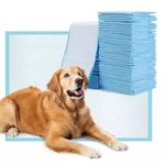 Puppy and Dog Pee Pads, Thicken 6 Layers Potty Training Pads for Dogs Cats Rabbits with Super-Absorbent ＆ Leak-Proof Design and Quick-Dry Surface (XL, 60 * 90 cm, 20 Count)