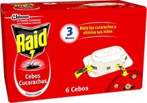 Raid Bait Cockroaches - Pack 6 traps white