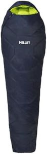 MILLET Baikal 1100 Reg Sac de Couchage Mixte, Bleu (Nouveau Logo), Ouverture zippée à Gauche