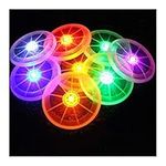 LED Flying Disk Light Up Frisbee Outdoor Multi Color Toys Pet Supplies Fun Hot