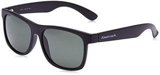 Fastrack Green Colored Square Shaped 100% UV Protected Sunglasses for Men (P425GR4V)