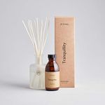 St. Eval Tranquillity - Scented Reed Diffuser Set - Blend of Soothing Lavender, Zesty Orange and Ylang Ylang with Notes of Rosemary, Patchouli and Sweet Vanilla - 150 ml