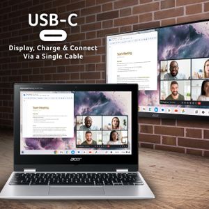 Acer Chromebook Spin 311 Laptop – 64GB Storage, 11.6" Touchscreen