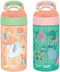 Zak Designs Kids Water Bottle with 