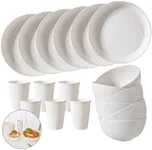 CLIFF'S KITCHEN Wheat Straw Dinnerware Sets