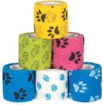 SEADESKY 6 Roll Pet Vet Wrap Self A