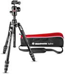 Manfrotto Befree Advanced Camera Tripod Kit with Twist Closure, Travel Tripod Kit with Ball Head, Portable and Compact, Camera Tripod in Aluminium for DSLR, Reflex, Mirrorless, Camera Accessories