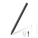 Pen for Surface Pro, 4096 Pressure Sensitivity for Surface Pro 11/10/9/8/X/7+/6/5, Surface Go 4/3/2/1, Surface Laptop/Studio/Book 5/4/3/2/1 with Palm Rejection, Rechargeable 260H Battery Life