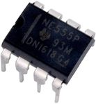 Texas Instruments NE555P IC Single Precision Timer (Pack of 12)