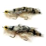 Articulated Trout Flies Gray in Col