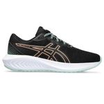 ASICS Kid's Gel-Excite 10 Grade School Running Shoes, 3, Black/Bright Sunstone